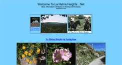 Desktop Screenshot of lahabraheights.net